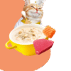 Moochie Caldo Cremoso Atún y Salmón 40g