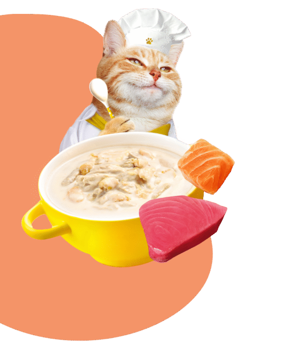 Moochie Caldo Cremoso Atún y Salmón 40g