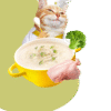 Moochie Caldo Cremoso Pollo y Brócoli 40g