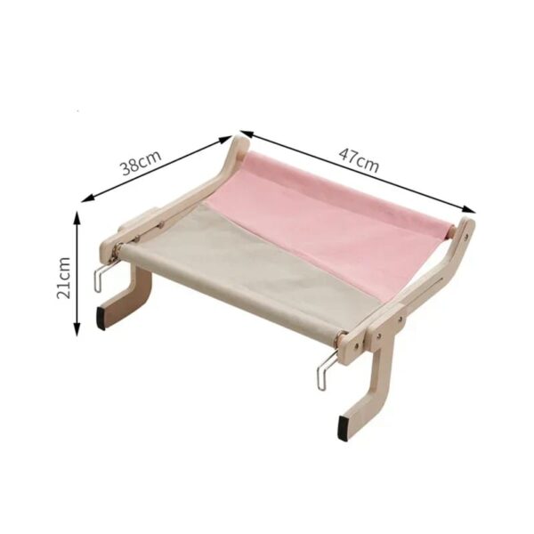 ytr Cama Hamaca de Madera Para Gatos
