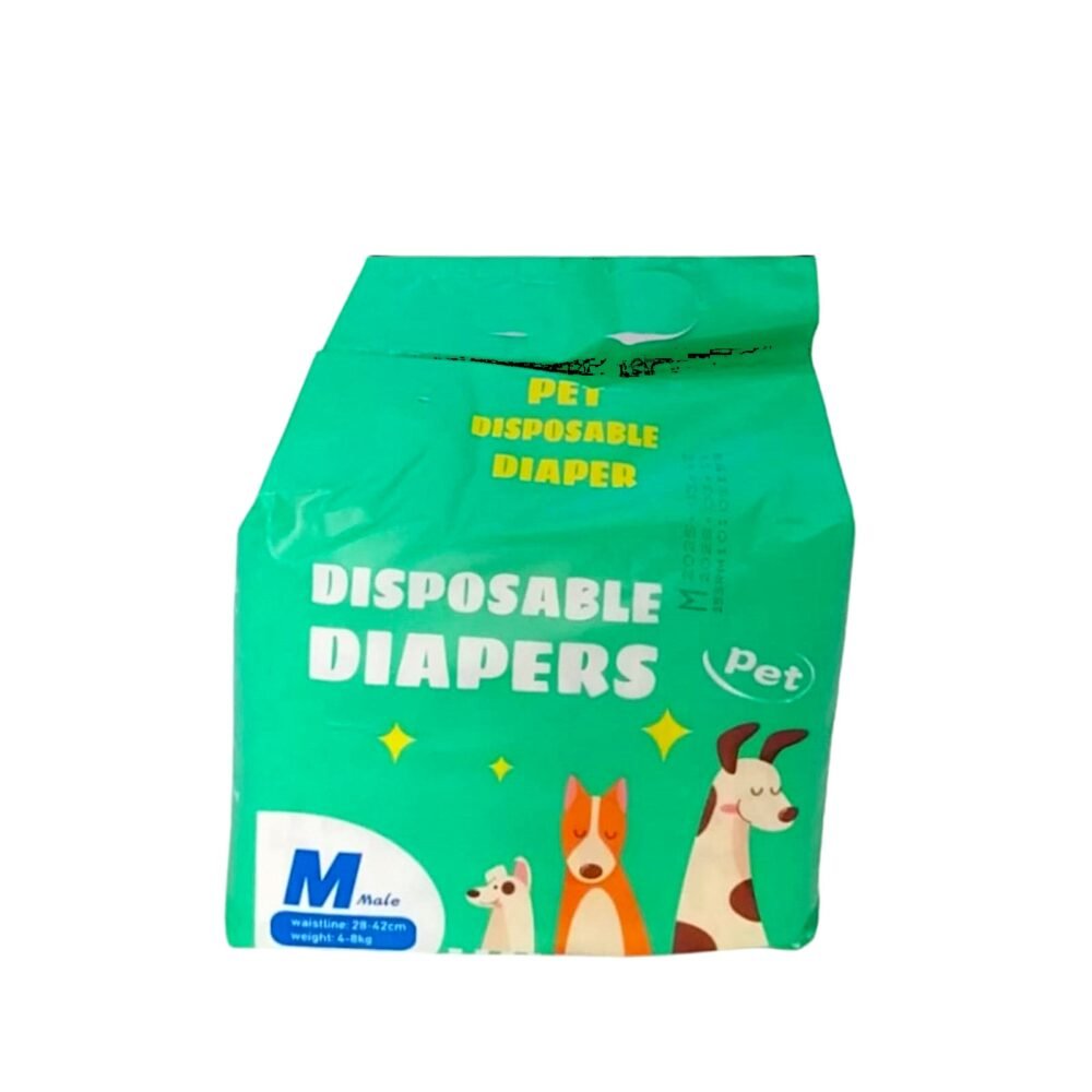 Pañal Desechable Para Perritos Machos