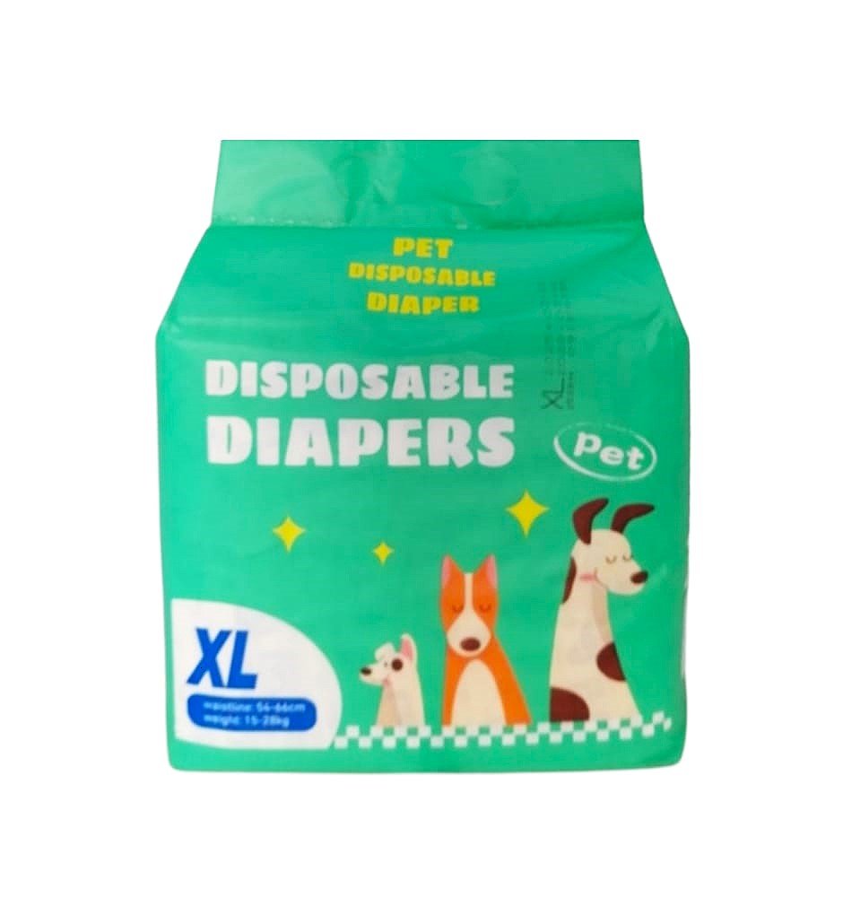 Pañal Desechable Para Perritos Machos