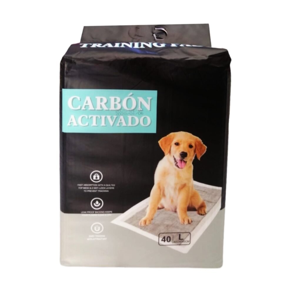 carb l Pañal de Piso con Carbón Activado Talla L