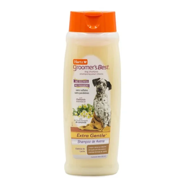 Shampoo Hartz Groomers Best Oatmeal Avena 532 ml