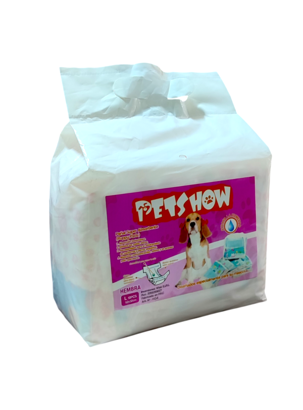 Pañal Desechable Para Perritos Hembra