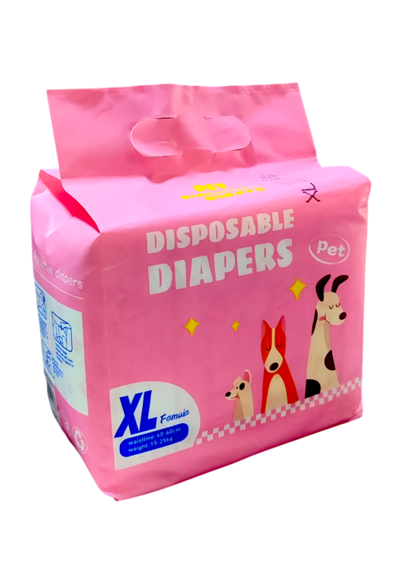 Pañal Desechable Para Perritos Hembra
