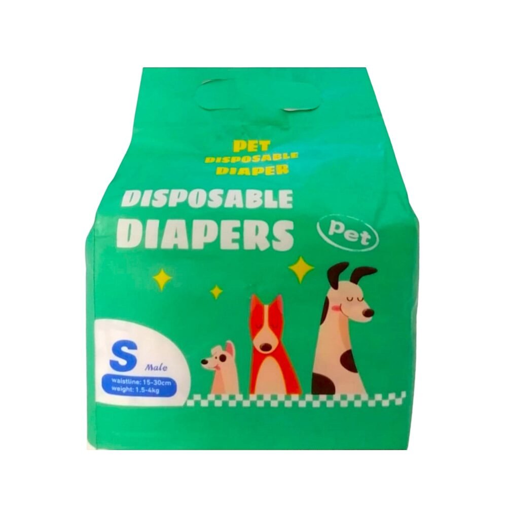 Pañal Desechable Para Perritos Machos