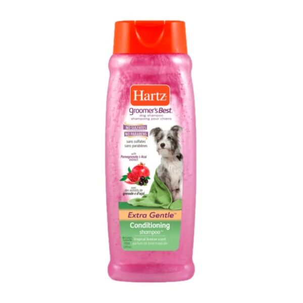 Shampoo Hartz Groomers Best 3 en 1 532 ml | Shampoo y Acondicionador