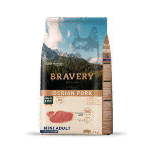 Bravery Iberian Pork Mini Adult Small Breed 2Kg-Perros Adultos mini Cerdo Ibérico