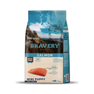 Bravery Salmón Mini Puppy Small Breeds 2Kg-Cachorros Raza Pequeña