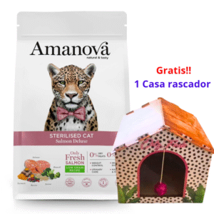 Amanova Gato Adulto Esterilizado Salmón Deluxe Grain Free 6Kg