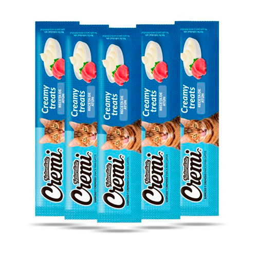 Naturalistic Cremi Atún para Gatos - Pack x5 Tubos