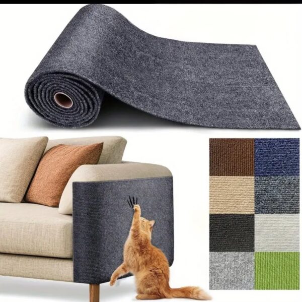 Rascador Tapete Adhesivo Para Muebles 30x60 cm
