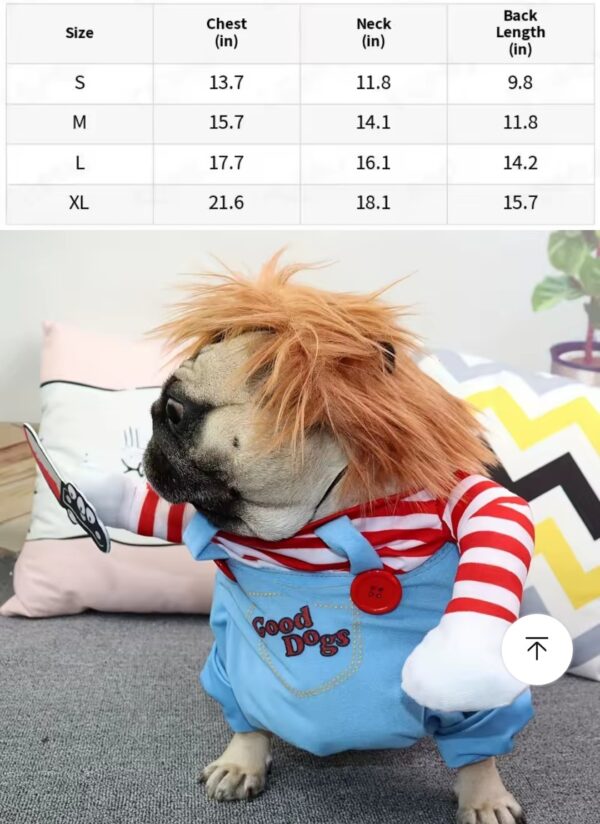 Disfraz Chucky Good Dog