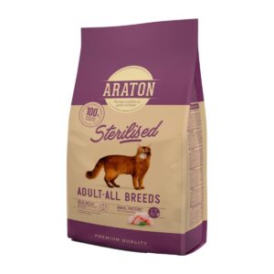 Araton Cat Esterilizado Pollo, Pato y Pavo - Adultos Esterilizados