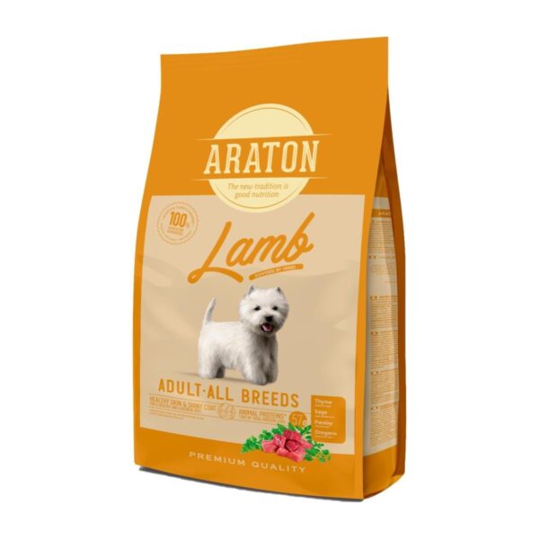 Araton Dog Adult Cordero All Bredd - Adulto Todas las Razas