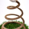 Juguete interactivo para Gatos con Espiral y Pajarito Sonido Natural
