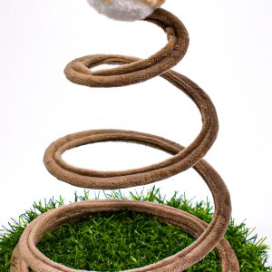 Juguete interactivo para Gatos con Espiral y Pajarito Sonido Natural