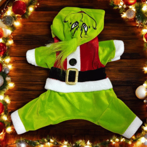 grinch Enterizo Navideño de Grinch para Mascotas