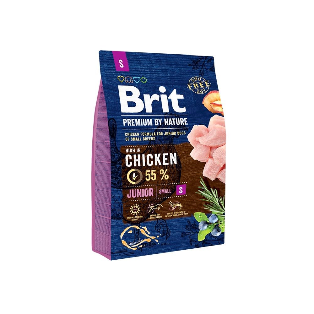 jumior small Brit Premium By Nature Junior Small 3kg