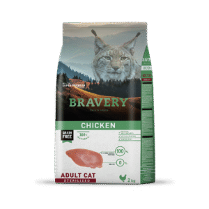 Bravery Chicken Adult Cat Sterilized 2Kg-Gatos Adultos Esterilizados