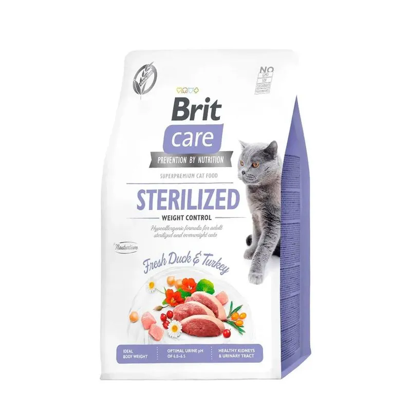 Brit Care Cat Sterilized Weight Control - Duck