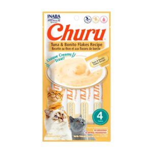 Churu Cat atún con Bonito 14g x 4 Tubos
