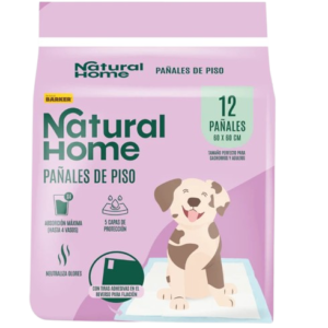 Natural Home Pañales de Piso Barker x 12 Unidades