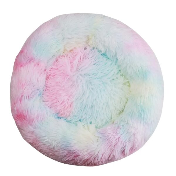 dona color Cama Redonda de Pelo Largo 40 cm