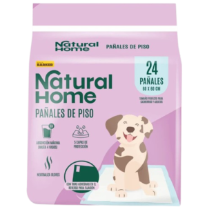 Natural Home Pañales de Piso Barker x 24 Unidades