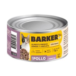 Comida Húmeda Barker Cat Pollo y Vainitas 85g