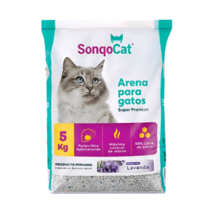 Arena Perlada Aroma Lavanda Sonqo Cat
