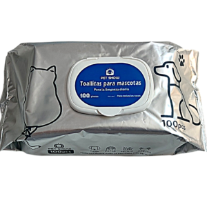 Toallas Húmedas Para Mascotas 100 unidades
