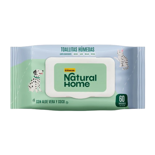 PRODUCTOS-NH-60UNID Natural Home Toallitas Húmedas 60 uds.