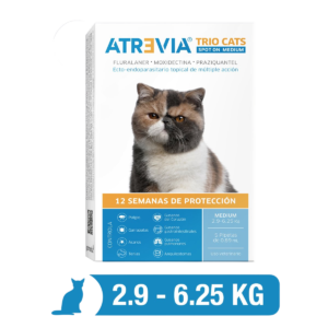 Atrevia Trio Cats Spot On Medium(2.9 a 6.25 Kg) x 1 Pipeta