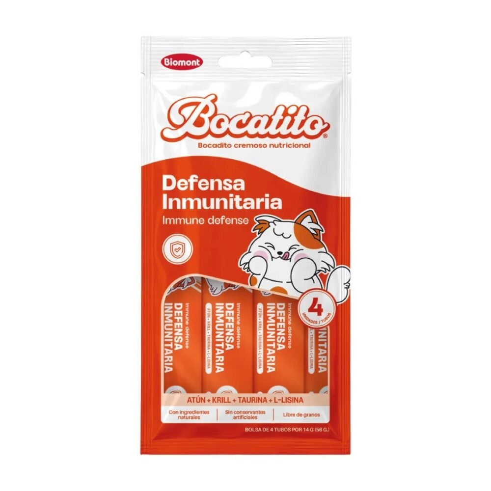 Bocatito Defensa Inmunitaria x 4 Tubos | Snack Funcional