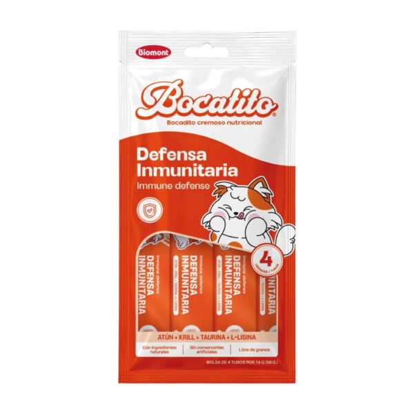 bocatito defensa inmunitaria Bocatito Defensa Inmunitaria x 4 Tubos | Snack Funcional