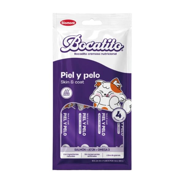 bocatito piel y pelo Bocatito Piel y Pelo x 4 Tubos | Snack Funcional