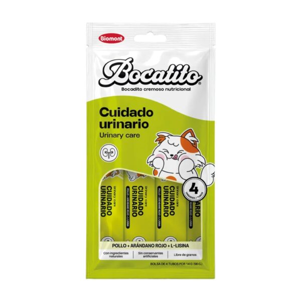 bocatito salud urinaria Bocatito Cuidado Urinario x 4 Tubos | Snack Funcional