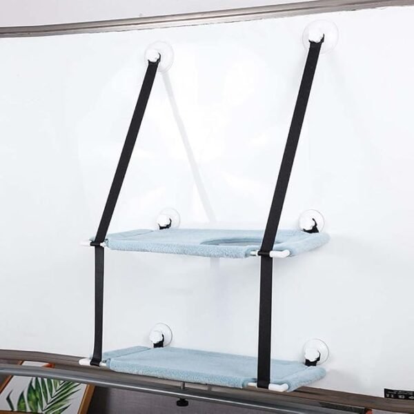 Hamaca Doble de Ventana para Gatos