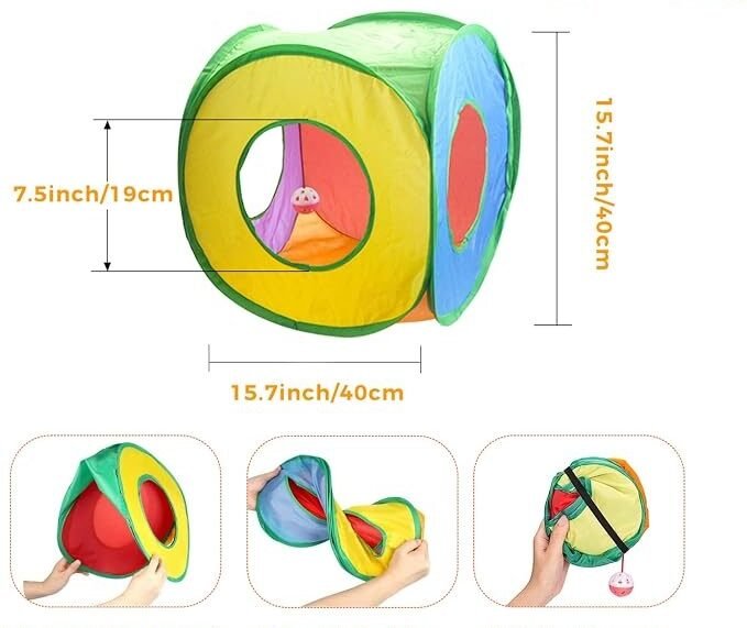 Túnel Cubo Plegable