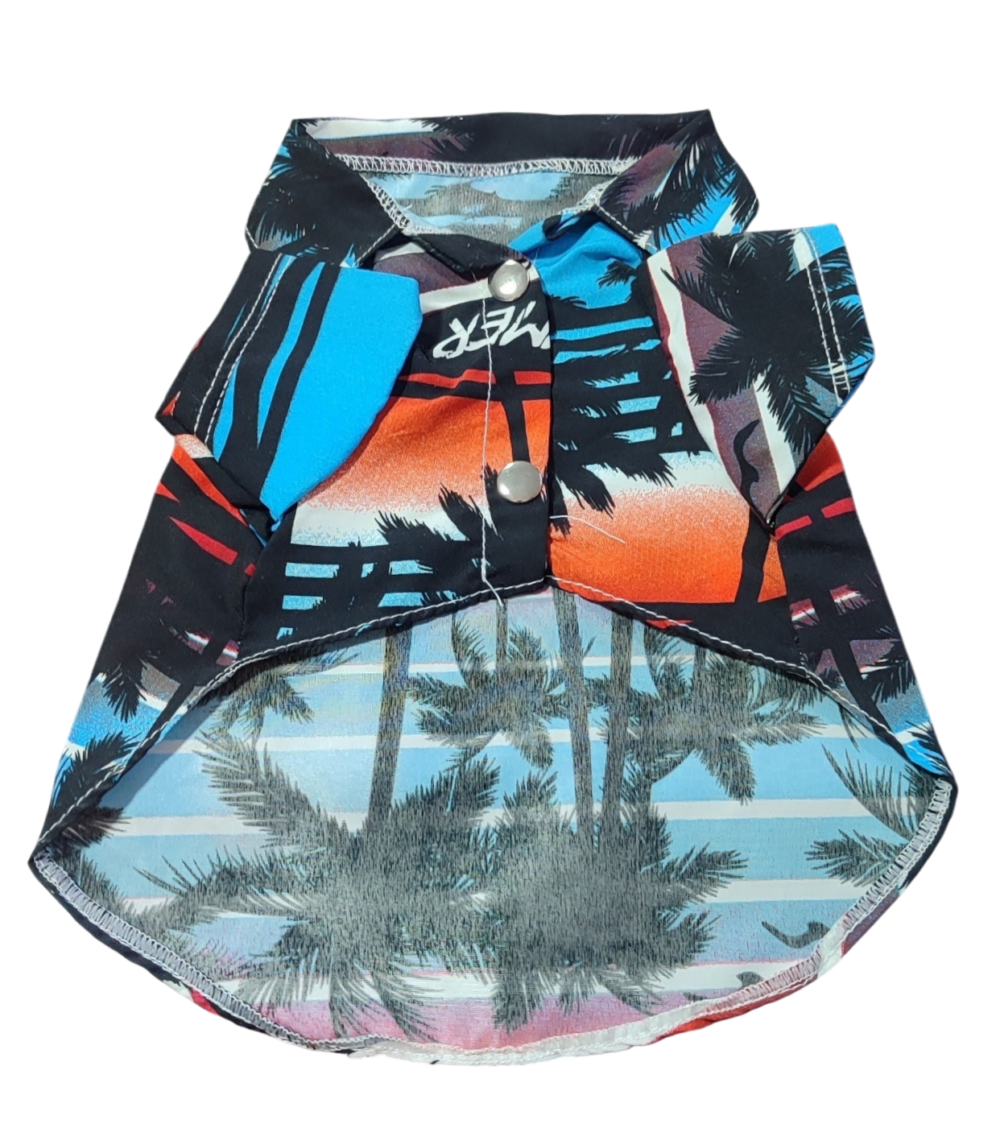 Camisa Hawaiana Atardecer